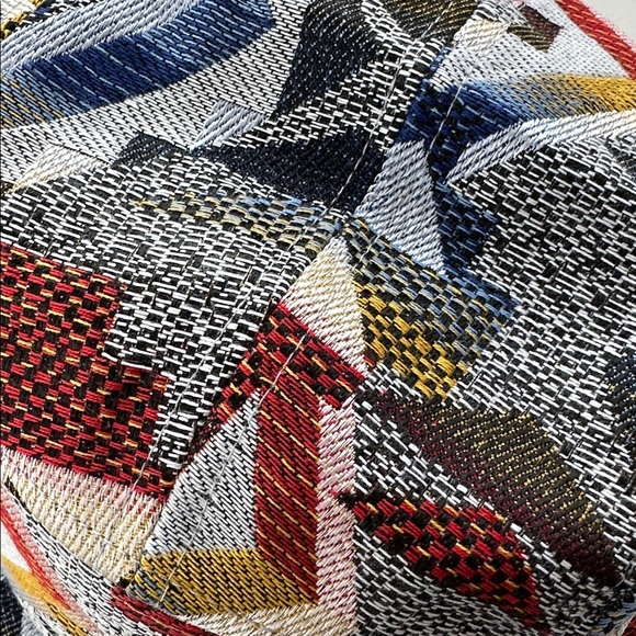 Multicolor Geometric Pattern Hat - Picture 3 of 3